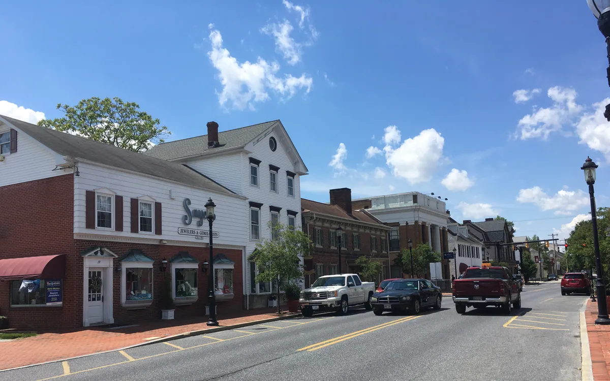 Main Street NB approaching Commerce Street Smyrna DE - Smyrna, DE